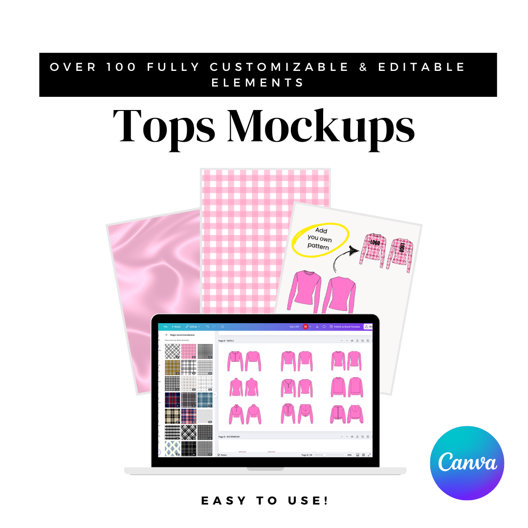 Top it off Mockups