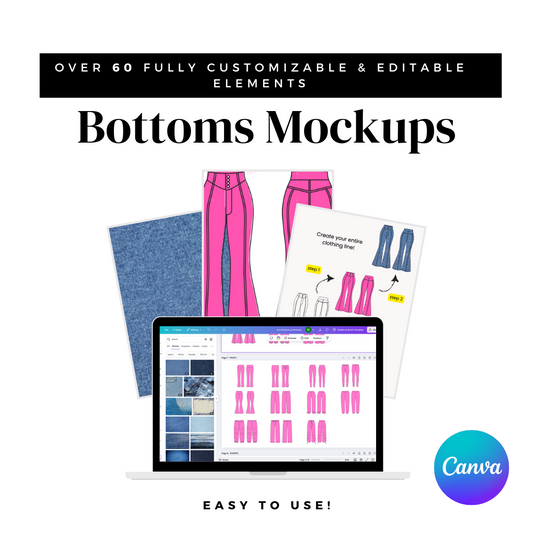 Bottoms UP Mockups